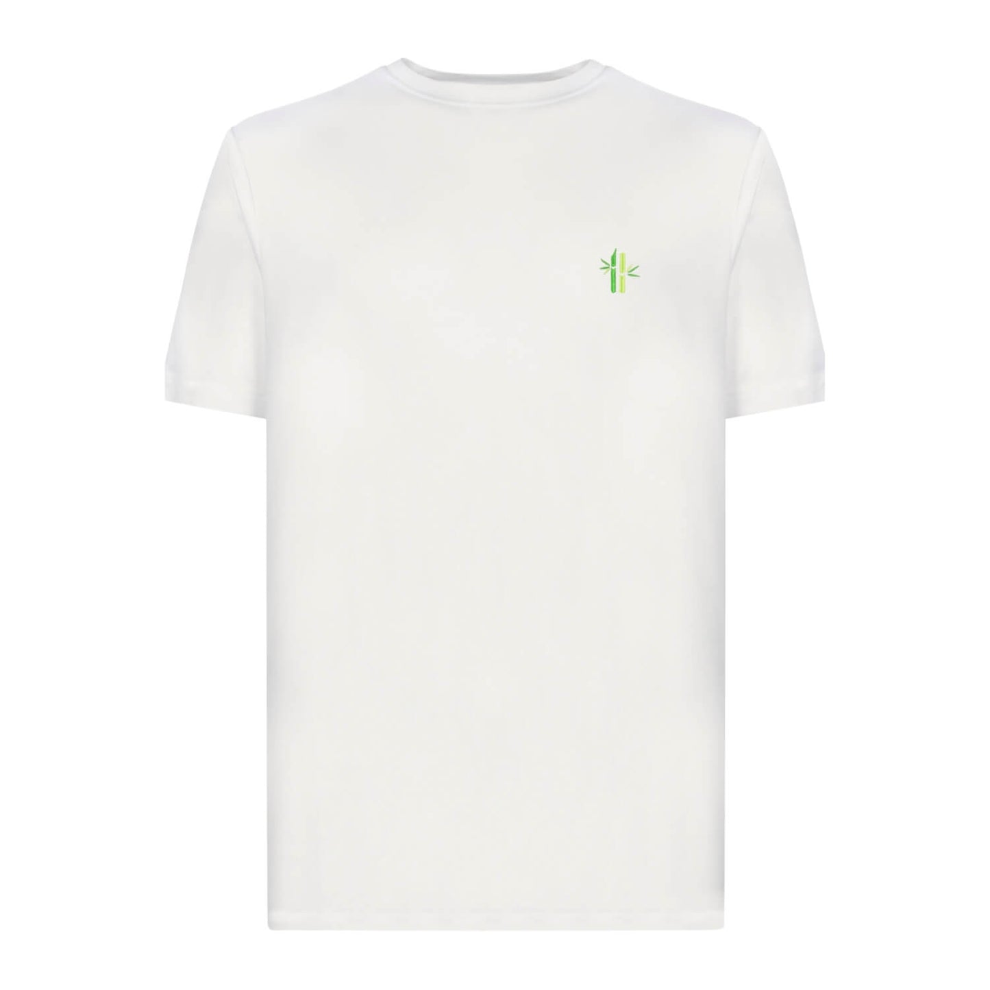 Front view of Bamboo Cotton Crew Neck Shirt in Oyster Mushroom - Robumi Lifestyle